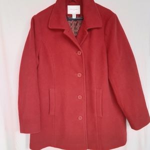 Jaclyn Smith Wool/Polyester Jacket ❤